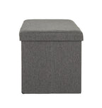 HAKU Möbel Sitzbox aus Textil klappbar in Anthrazit