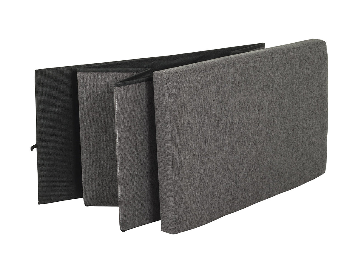 HAKU Möbel Sitzbox aus Textil klappbar in Anthrazit