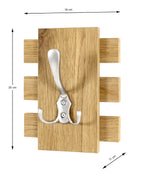 HAKU Möbel Garderobenleiste aus MDF in Braun
