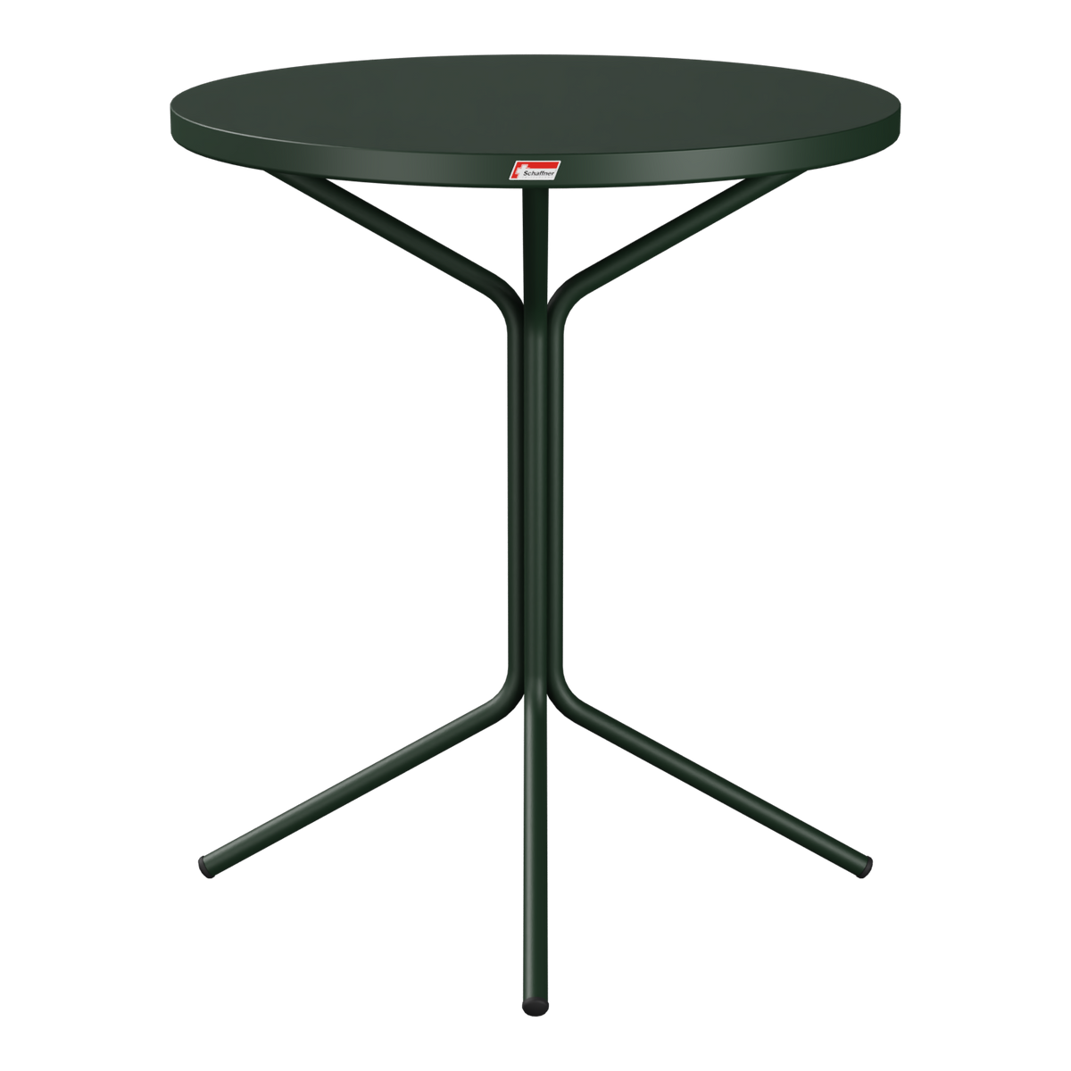 Bistrotisch rund dunkelgrün Metall Stehtisch moderner Gartentisch klappbar Schweiz