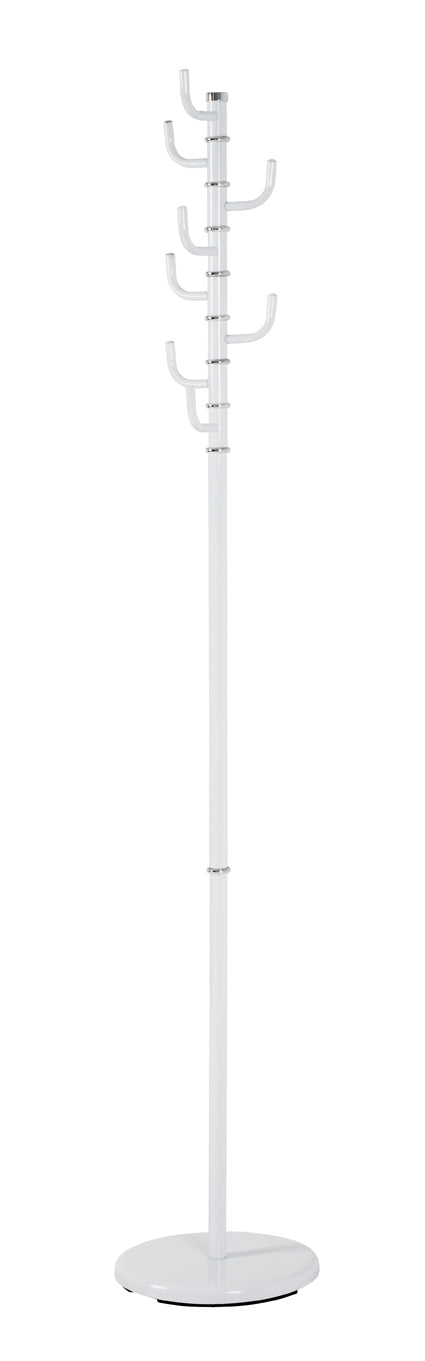 HAKU Möbel Garderobenständer aus Metall 29 x 170 cm in Weiss