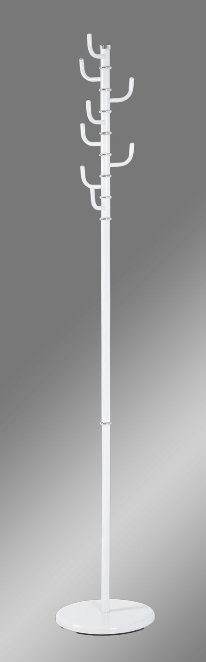 HAKU Möbel Garderobenständer aus Metall 29 x 170 cm in Weiss