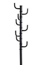 HAKU Möbel Garderobenständer aus Metall 29 x 170 cm in Schwarz
