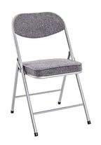 HAKU Möbel Klappstuhl aus Metall in Silber