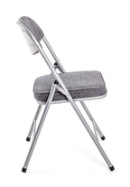 HAKU Möbel Klappstuhl aus Metall in Silber