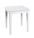 HAKU Möbel Beistelltisch aus MDF in Weiss 45 x 45 x 51 cm