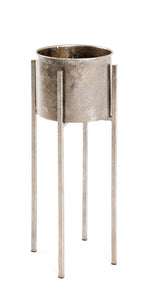 HAKU Möbel Blumensäule aus Metall in Kupfer 24 x 61 cm