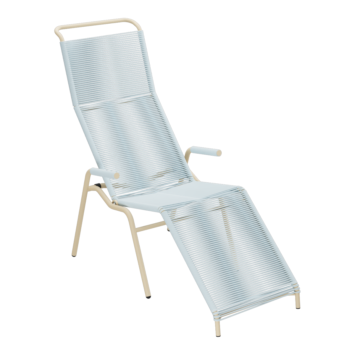 Pastellblau / Pastellbraun