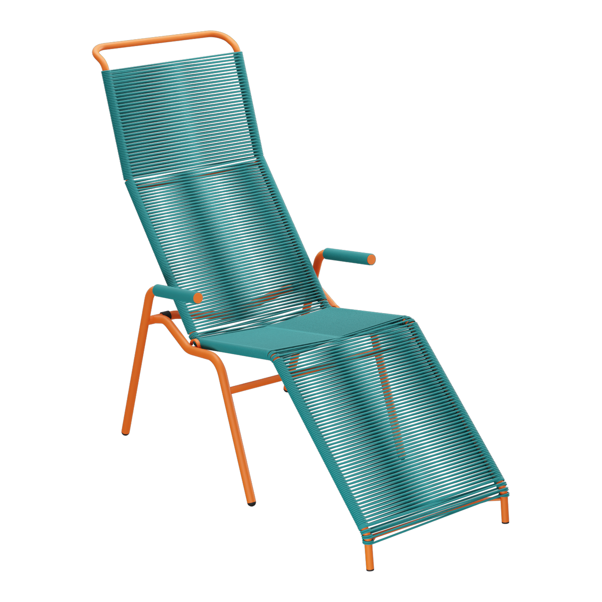 Kaliblau / Orange