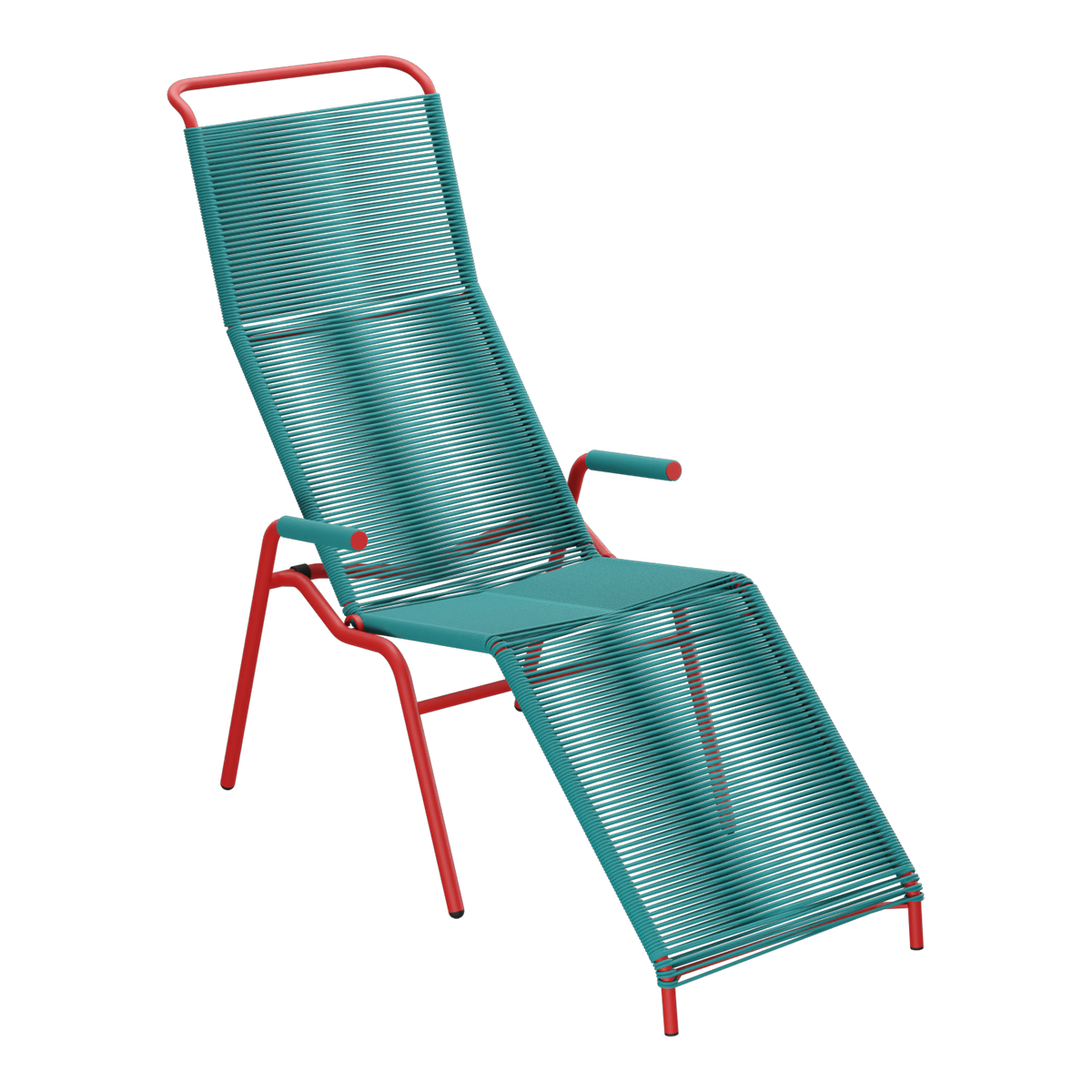 Kaliblau / Rot