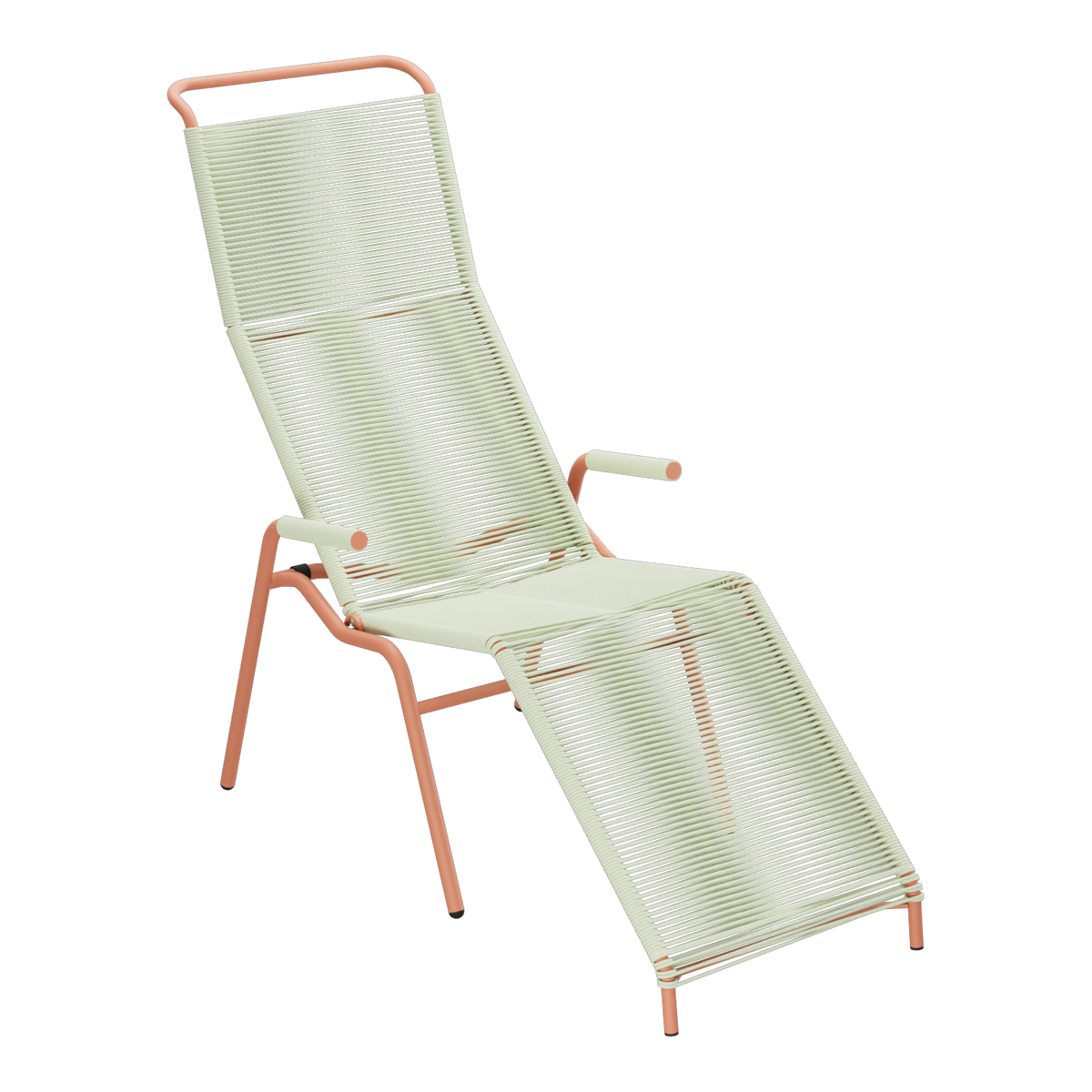 Pastellgrün / Terracotta