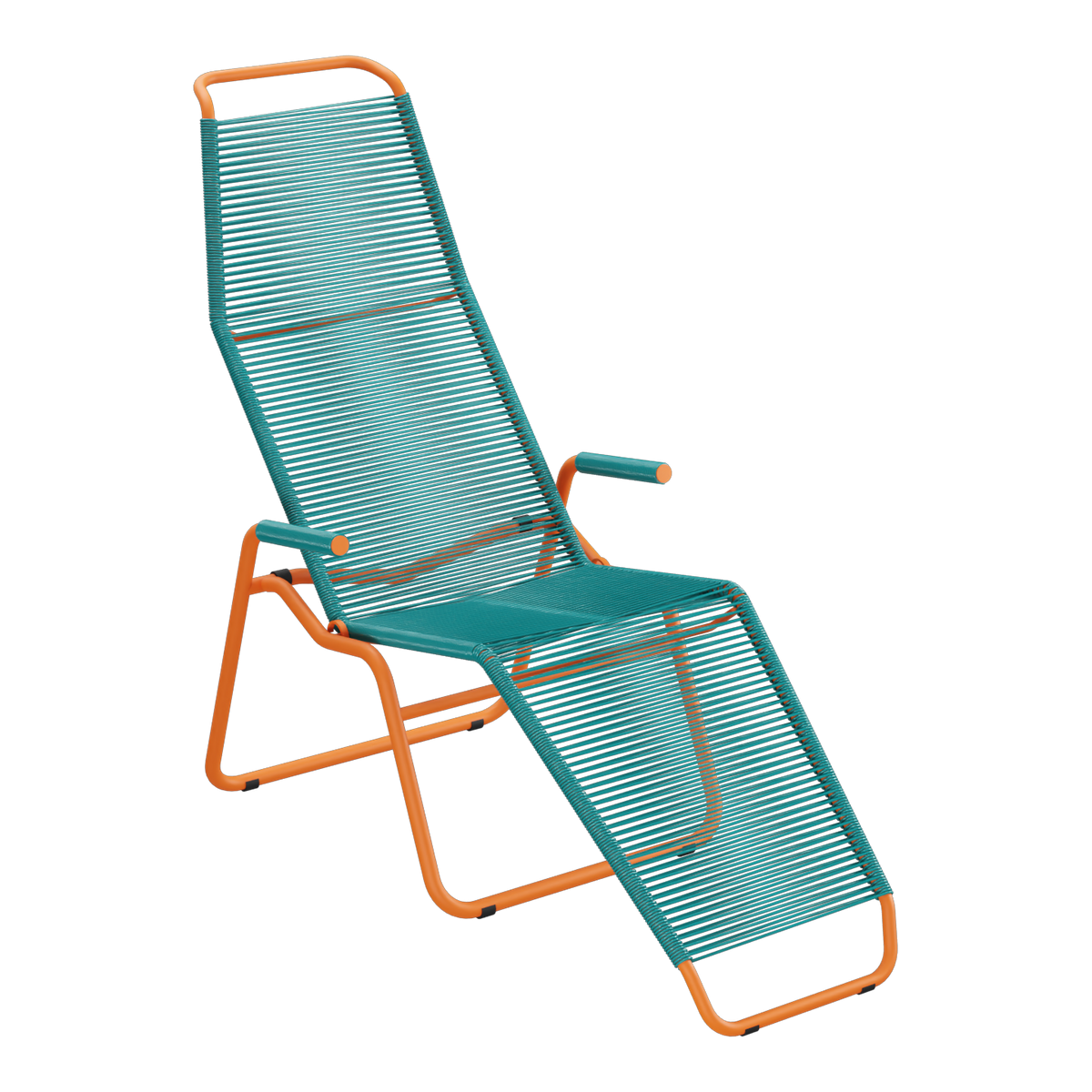 Kaliblau / Orange