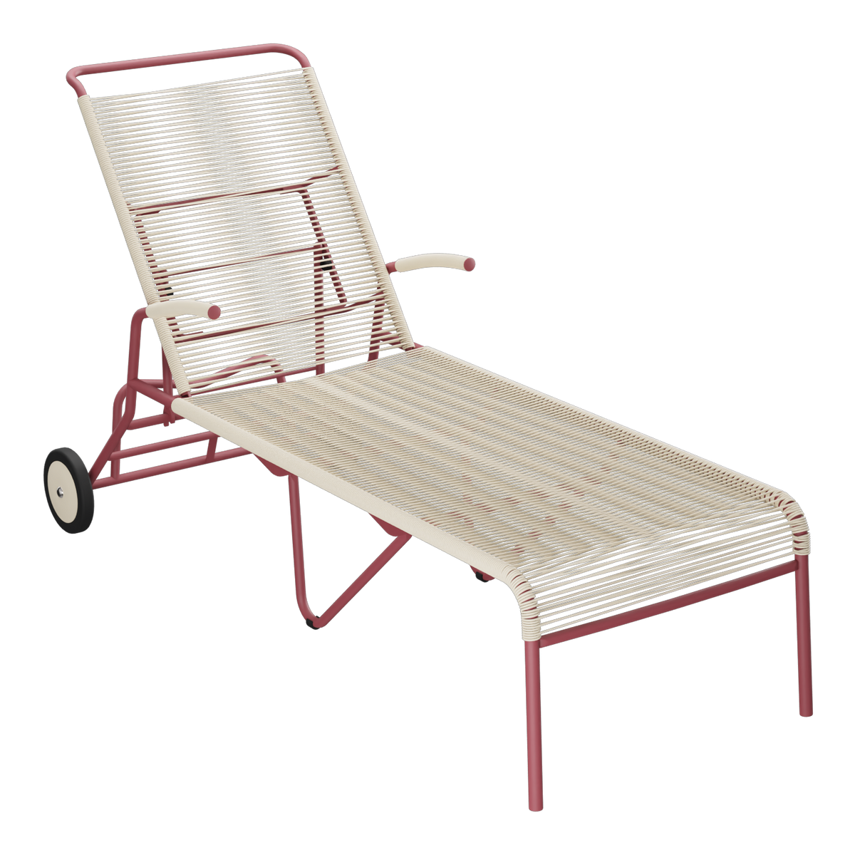 Pastellsand / Bordeaux