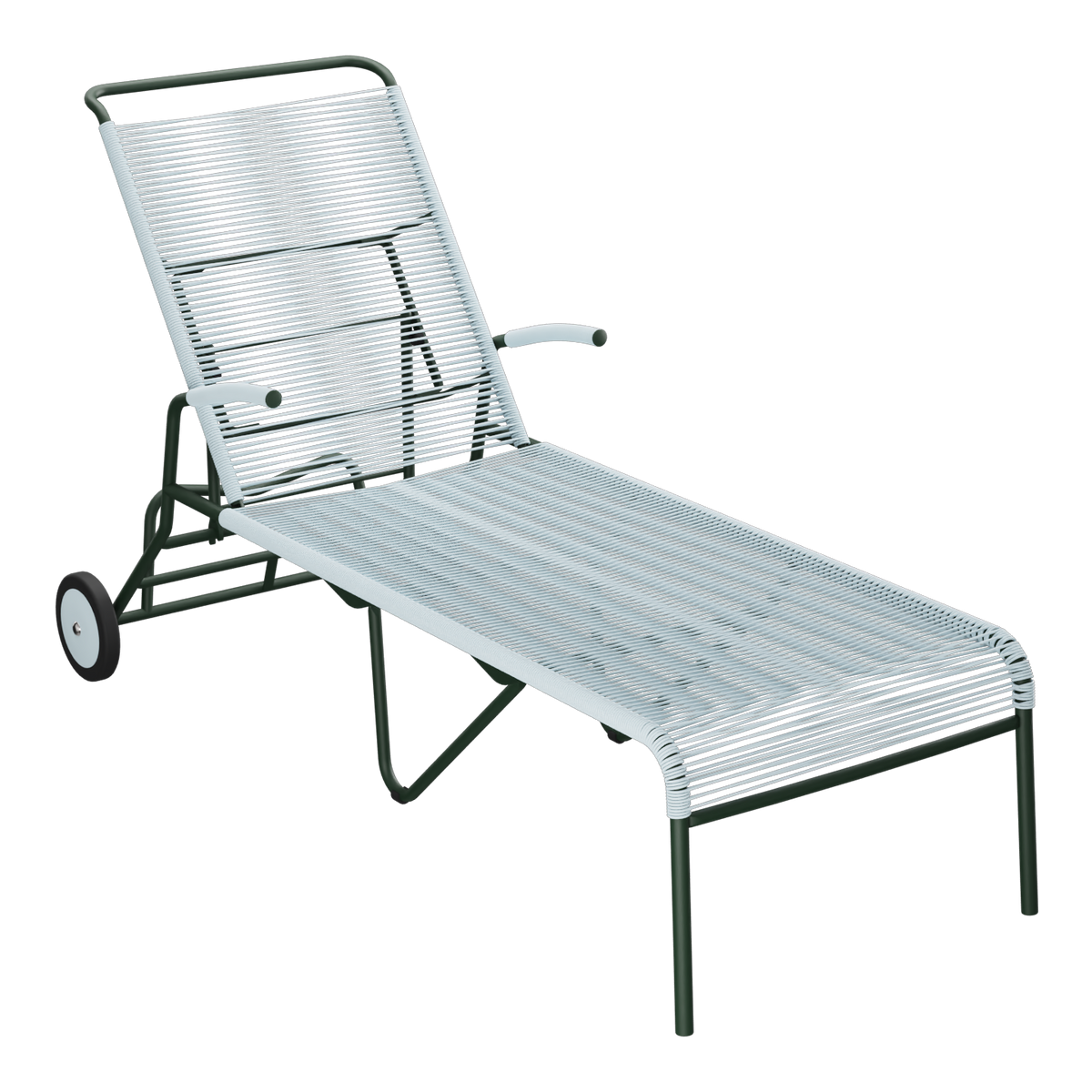 Pastellblau / Tannengrün