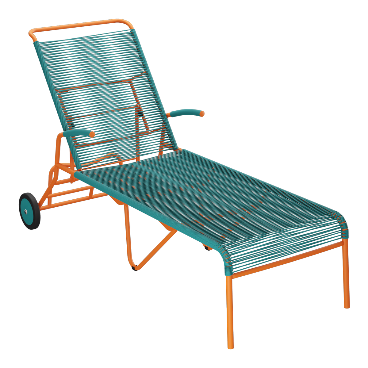 Kaliblau / Orange