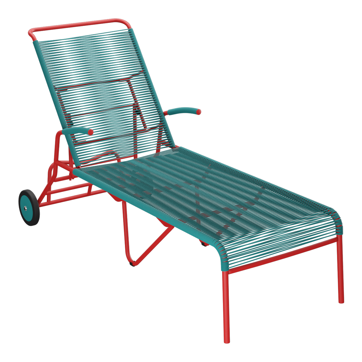 Kaliblau / Rot