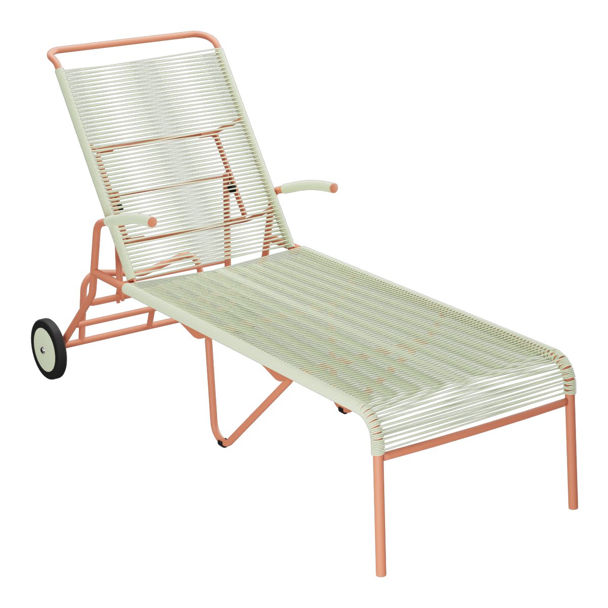 Pastellgrün / Terracotta