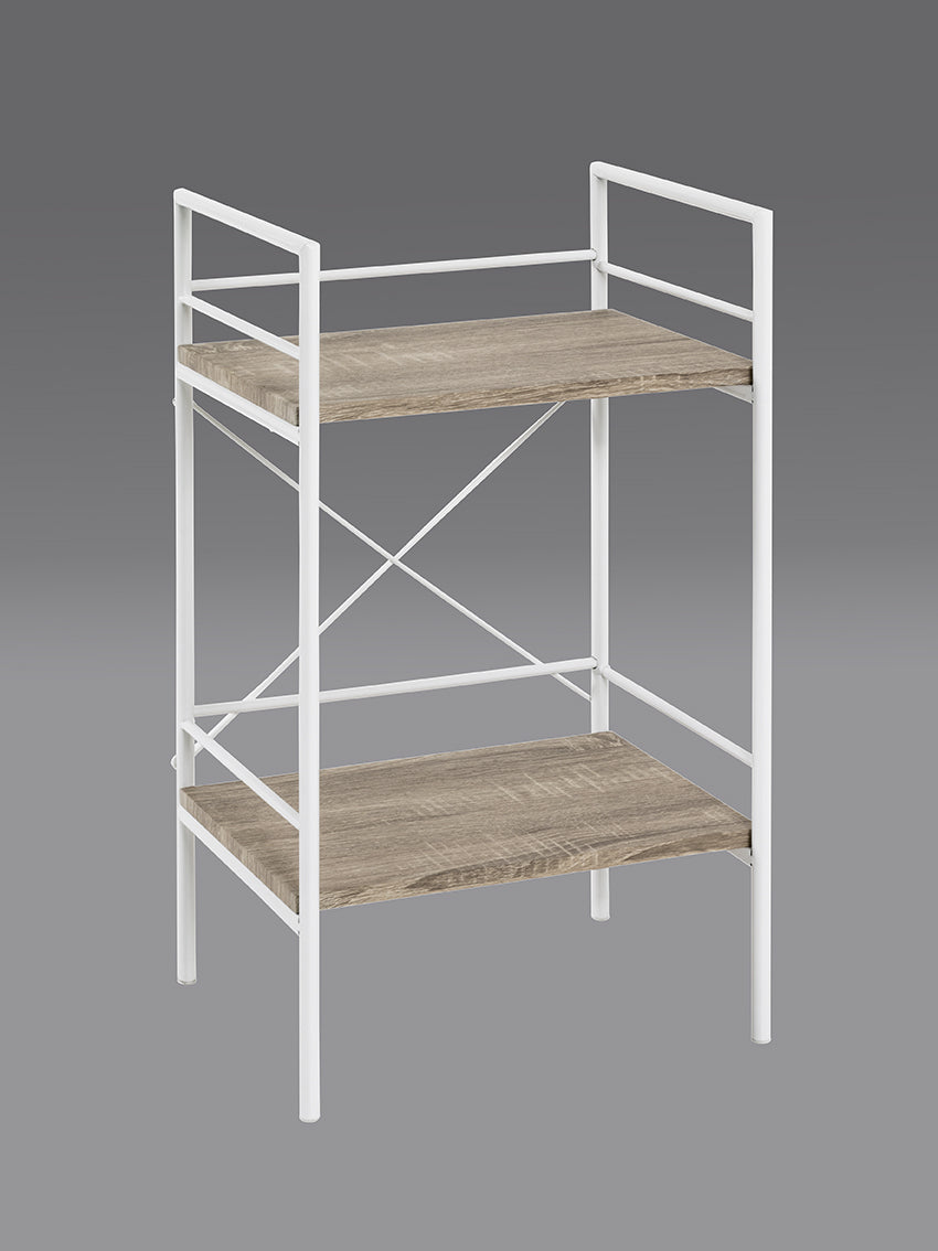 HAKU Möbel Beistelltisch aus MDF in Braun 34 x 27 x 62 cm