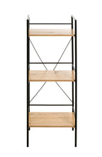 HAKU Möbel Regal aus MDF Kippschutz in Braun 34 x 27 x 96 cm