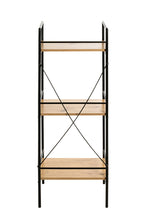 HAKU Möbel Regal aus MDF Kippschutz in Braun 34 x 27 x 96 cm