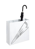 HAKU Möbel Schirmständer aus Metall 50 x 16 x 48 cm in Weiss