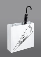 HAKU Möbel Schirmständer aus Metall 50 x 16 x 48 cm in Weiss
