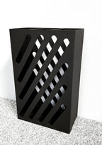 HAKU Möbel Schirmständer aus Metall in Schwarz 30 x 16 x 48 cm