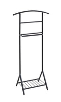HAKU Möbel Herrendiener aus Metall in Schwarz 45 x 26 x 101 cm
