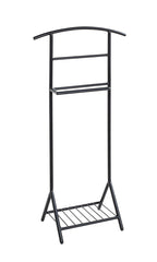 HAKU Möbel Herrendiener aus Metall in Schwarz 45 x 26 x 101 cm