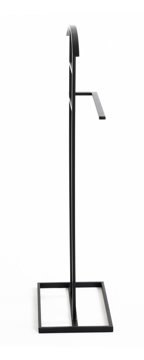 HAKU Möbel Herrendiener aus Metall in Schwarz 45 x 26 x 101 cm