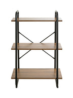 HAKU Möbel Regal aus Holzwerkstoff Kippschutz in Braun, 60 x 36 cm, H 93 cm