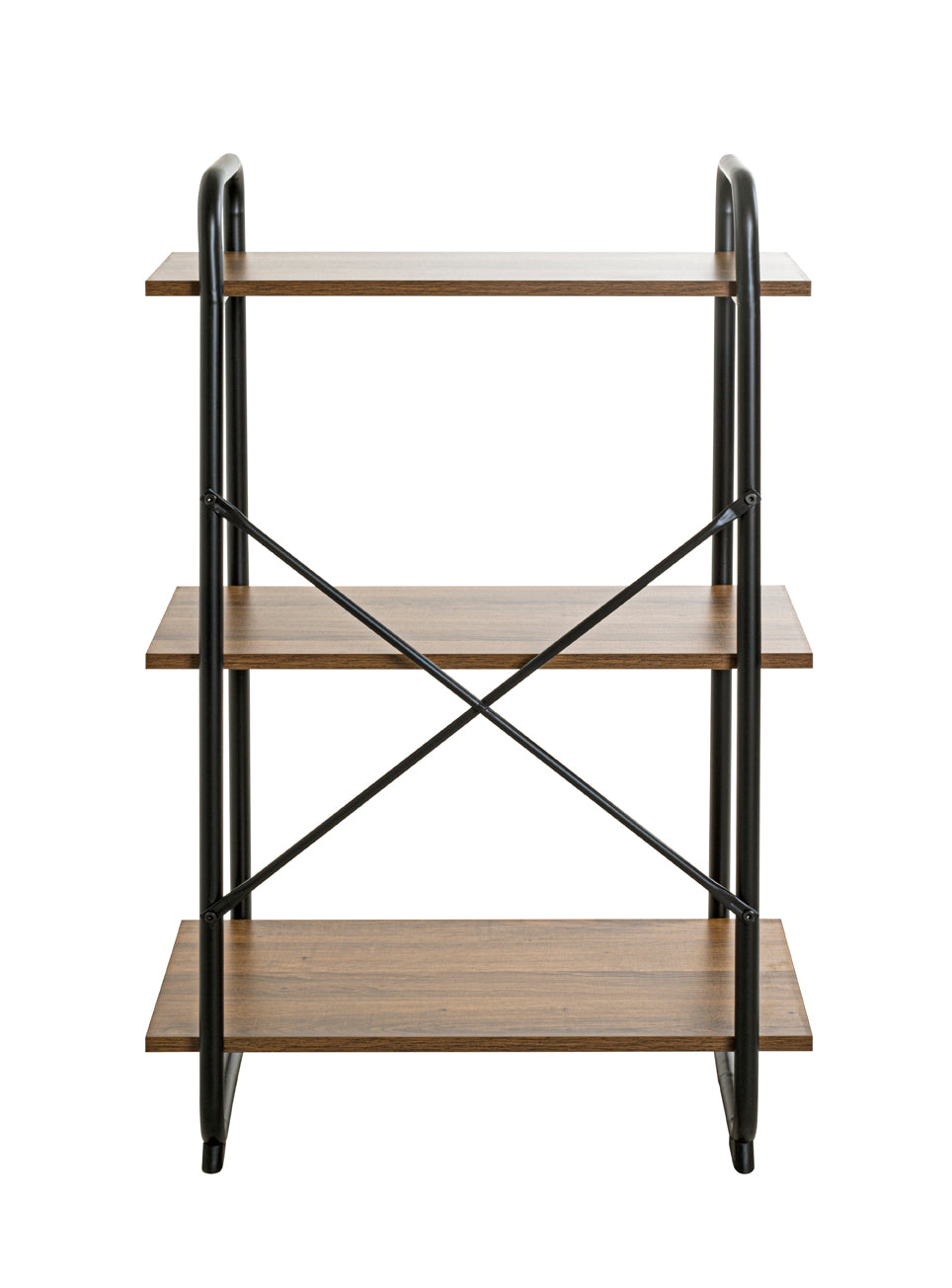 HAKU Möbel Regal aus Holzwerkstoff Kippschutz in Braun, 60 x 36 cm, H 93 cm