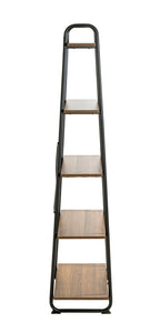 HAKU Möbel Regal aus Holzwerkstoff Kippschutz in Braun, 60 x 36 cm, H 164 cm
