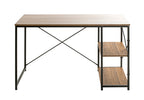 HAKU Möbel Schreibtisch aus Holzwerkstoff kratzunempfindlich in Braun 120 x 60 x 74 cm