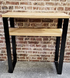 HAKU Möbel Konsole aus MDF kratzbeständig in Braun 70 x 28 x 75 cm