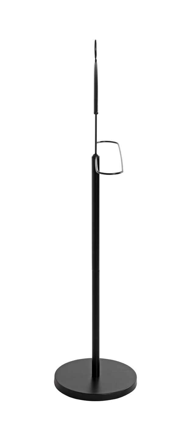 HAKU Möbel Herrendiener aus Metall in Schwarz 51 x 28 x 117 cm