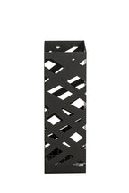 HAKU Möbel Schirmständer aus Metall 16 x 16 x 48 cm in Schwarz