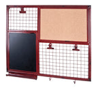 HAKU Möbel Memoboard aus Metall in Rot