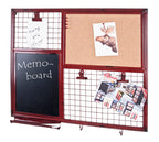 HAKU Möbel Memoboard aus Metall in Rot