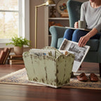 HAKU Möbel Zeitungsständer aus MDF in Beige