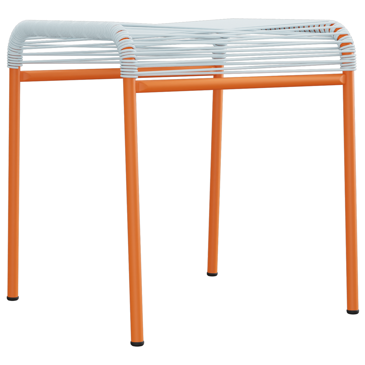 Pastellblau / Orange