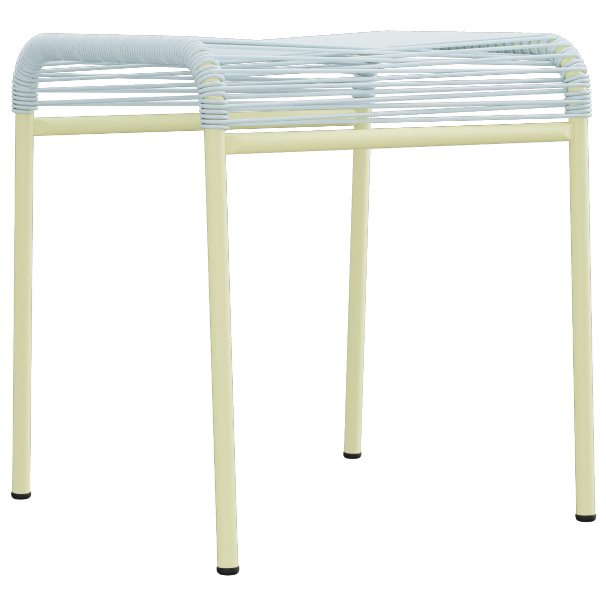 Pastellblau / Buchsbaumgelb
