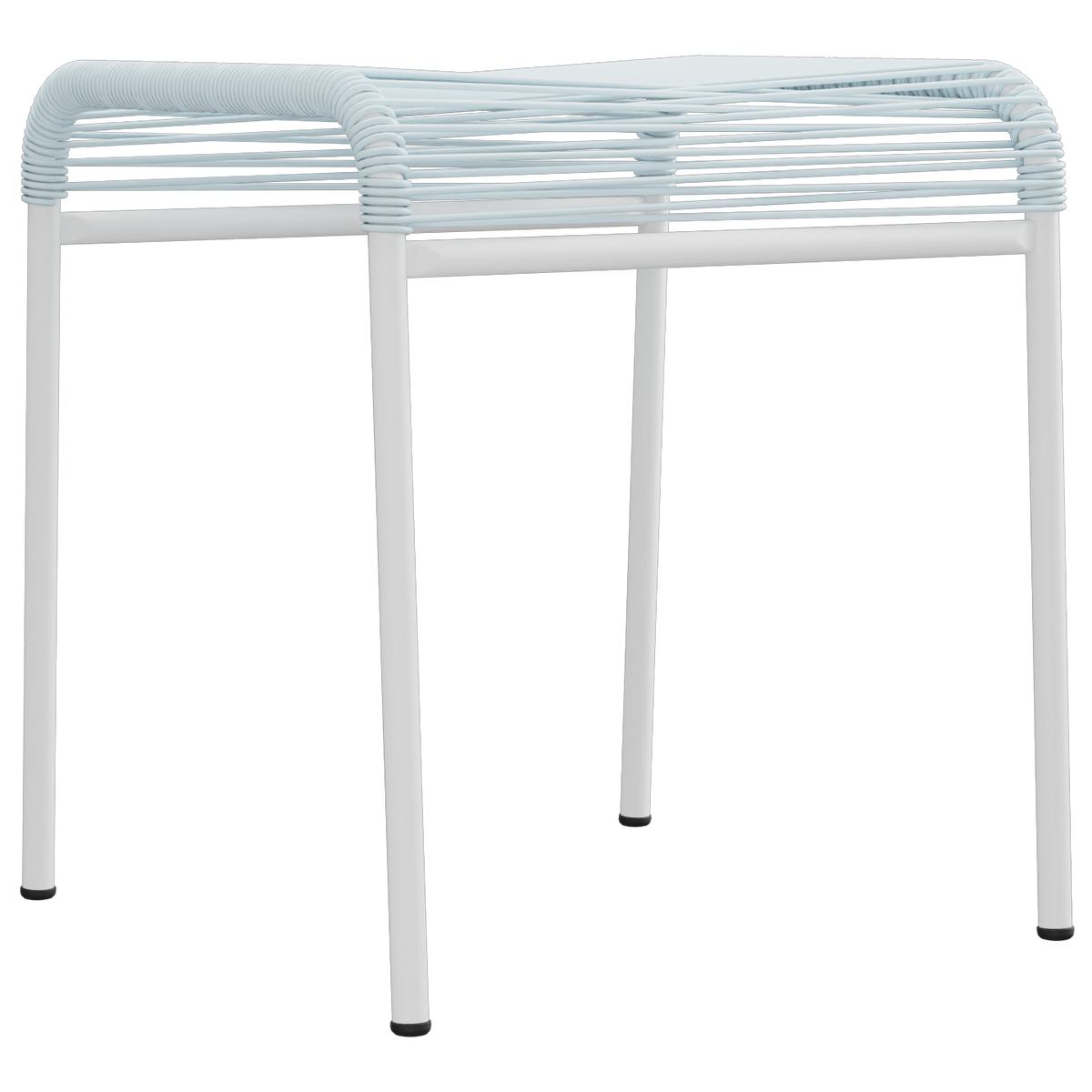 Pastellblau / Weiss