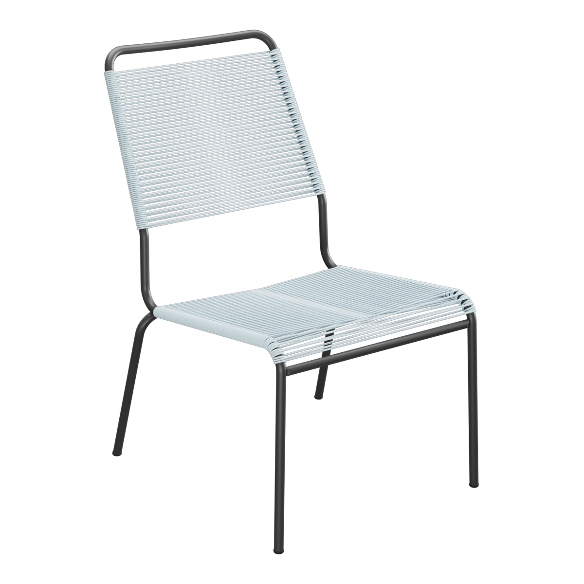 Pastellblau / Anthrazit