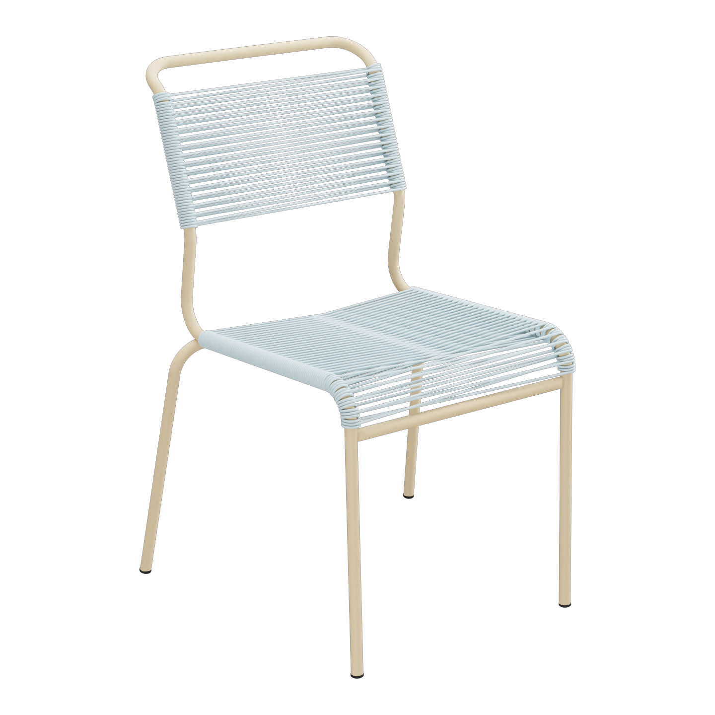 Pastellblau / Pastellbraun