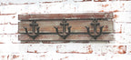 HAKU Möbel Garderobenleiste aus Massivholz in Braun B 36-66 cm H 14 cm, 50 x 7 cm, H 14 cm