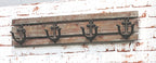 HAKU Möbel Garderobenleiste aus Massivholz in Braun B 36-66 cm H 14 cm, 66 x 7 cm, H 14 cm