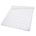 Sleepline Microfil Outlast Duvet leicht, weiss, quadratisch gesteppt, auf weissem Hintergrund