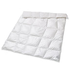 Sleepline Daunen-Duvet Clima Outlast Light in Weiss, leichtes Sommerduvet mit Kassettennaht