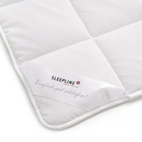 Sleepline Home Textiles Anti-Schwitz Clima Outlast Matratzenauflage weiss mit Steppnaht-Detail